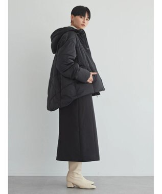 AMERICAN HOLIC キルポカカラフルポケッタブルフードコート Black