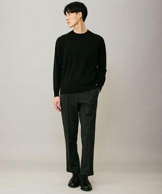 UNFILO MENS コンフォートジャージー スラックス ブラック