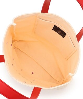 TOCCA 【chayさん着用】【WEB＆一部店舗限定・A4サイズ対応】LUCKY TWINKLE CANVASTOTE キャンバストートバッグ レッド系
