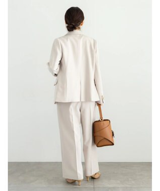 Te chichi 【セレモニーアイテム】テーラードWブレストジャケット（セットアップ可） ベージュ