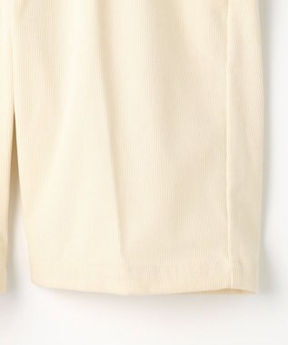 23区GOLF 【MEN】トリコットコーデュロイストレッチショートパンツ アイボリー系