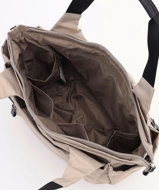 LA BAGAGERIE 【MONICA】ラウンド2WAYトートバッグ ライトグレー