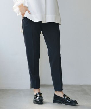  【セレモニーにも】美シルエットセンタープレスパンツ