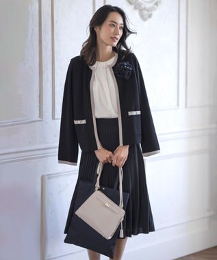 J.PRESS LADIES S プルエラ クルーネック カットソー アイボリー系