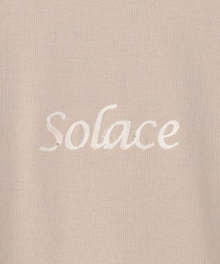J.PRESS LADIES S 刺繍ロゴ Tシャツ ベージュ系