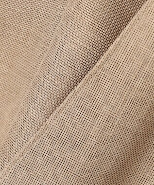 BEIGE， LIATRIS / バックリボン ハーフスリーブブラウス Flax