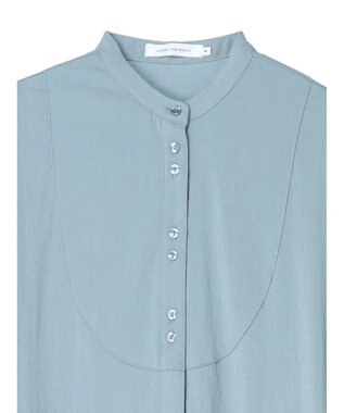 AMERICAN HOLIC バンドカラーバックタックワンピース Sax