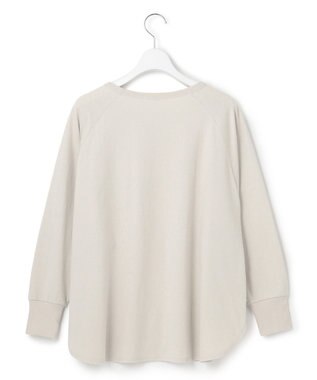 23区 【SLOW】コンパクトシングルジャージー ポンチョ風 Tシャツ フロスト系