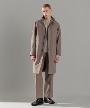 JOSEPH HOMME ウールミックスグログラン　コート ベージュ系