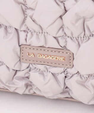 LA BAGAGERIE ポップコーンキルト2WAYトート Sサイズ グレージュ