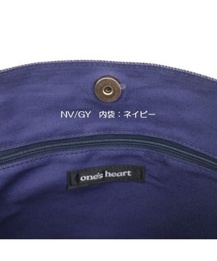 Regalo Felice 【撥水 / A4対応サイズ / 色落ちしないデニム調生地】トート / REGALO NV(ネイビー×ゴールドネイビー)