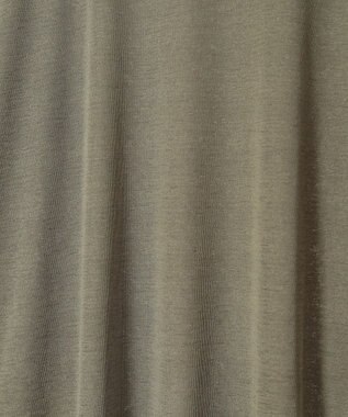 Green Parks ナイトメア／袖シアーＴシャツ Khaki