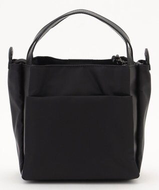 Y'SACCS 【大人のおしゃれ手帖10月号掲載】市川実和子×Y'SACCS　ナイロンすっきりミニマムトート ブラック