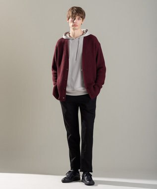 JOSEPH HOMME スーパーストレッチヘリンボン / COMFY ブラック系