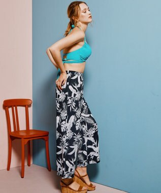 San-ai Resort（三愛水着楽園） ロングパンツ　M　【San-ai Resort（サンアイリゾート）】 ブラック