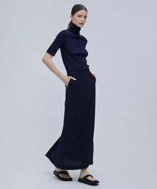 BEIGE， FLEUR / マキシスカート Navy