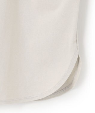 23区 【SLOW】コンパクトシングルジャージー ポンチョ風 Tシャツ フロスト系