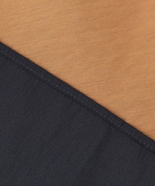 BEIGE， 【洗える】TOURRAQUE / Aラインブラウス Camel×Navy