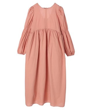 Green Parks ・Ｐｅｔｉｔ　Ｆｌｅｕｒウ゛ィラーゴスリーブワンピース Orange