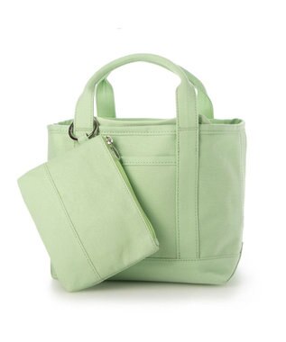 UNBILLION カシュカシュ cachecache / 裏コーディングミニキャンバストートバッグ グリーン