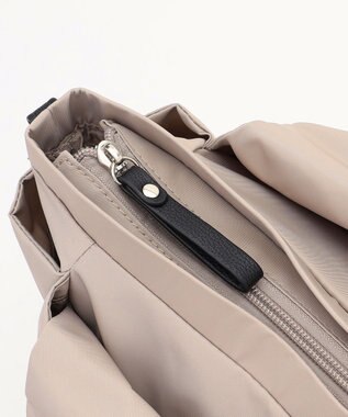 LA BAGAGERIE 【MONICA】ラウンド2WAYトートバッグ ライトグレー