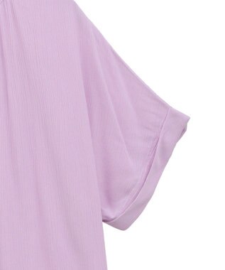 Green Parks Ｉ　レーヨンクレープブラウス Black