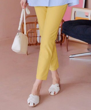 Tiaclasse 【新色追加・シーズンレス・日本製】エアシルキーパンツ レモンイエロー