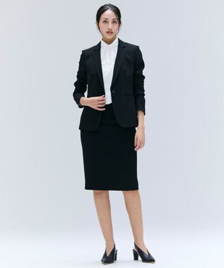 BEIGE， 【洗える・L-size】CINDY / テーラードジャケット Black