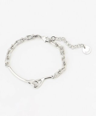 J.PRESS LADIES チェーン ブレスレット シルバー系
