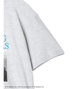 Green Parks ＬＩＦＥ　フォトロゴＴシャツ Gray Mixture