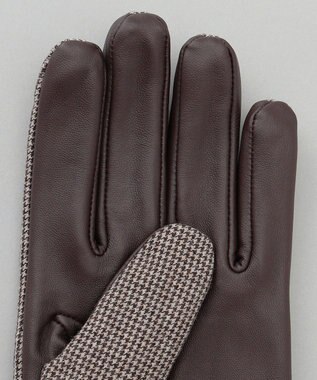 GOTAIRIKU 【スマホ対応】DRAGO/ドラゴ ウールレザーコンビ グローブ ベージュ系8