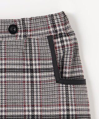 組曲 KIDS 【150-160㎝】レディチェック キュロット モノトーン