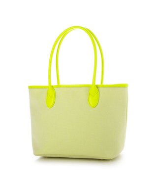 UNBILLION ペルケ perche / キャンバス・蛍光シープレザートートバッグ