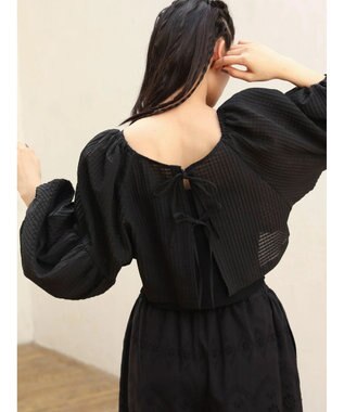 Green Parks ■ＥＳＣＡＲ　２ｗａｙ　シアーギンガムプルオーバー Black