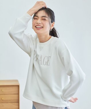 ANY ダンボールエンブロイダリープルオーバー オフ