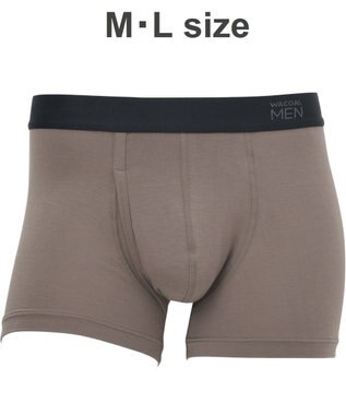 WACOAL MEN ボクサーパンツ　【気持ちいいパンツ】　抗菌防臭　前開き　/ワコールメン　WT3405 シナモンブラウン