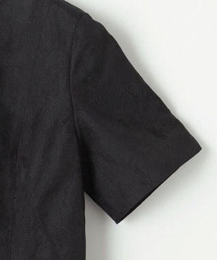 23区 S 【APPLAUDIR】シャドーフラワージャカード ドレス ブラック系