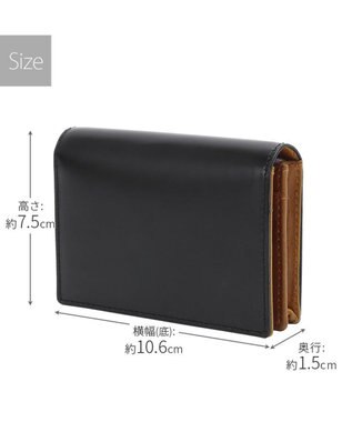 UNBILLION Otias コードバン調牛革バイカラーカードケース BK-CM
