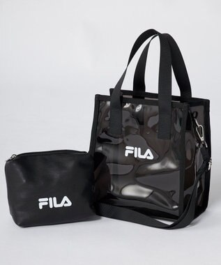 OP／FILA 【FILA】PVCロゴ2WAYバッグ