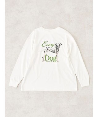 earth music&ecology アソートアニマルプリントロンＴｅｅ