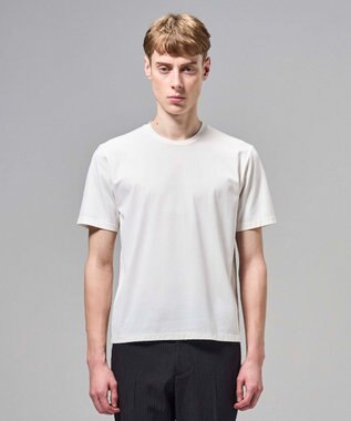 JOSEPH HOMME 【新色追加】ハイゲージベアスムース　クルーネックＴシャツ ホワイト系