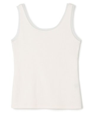 uncrave チュールコンビ タンクトップ（uncrave STANDARD） ホワイト