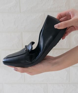 Bridget Birkin 【Bridget Birkin】シンプルビットソフトローファー ブラック