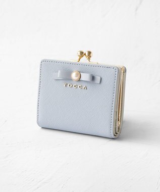 新色ブルー登場】PEARL KNOT BIFOLDWALLET 財布 / TOCCA
