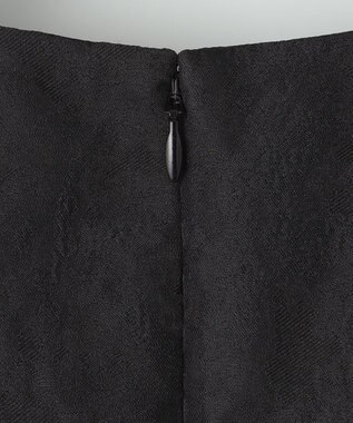 23区 S 【APPLAUDIR】シャドーフラワージャカード ドレス ブラック系