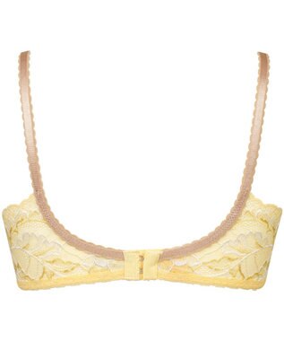 Wing ブラジャー 背中の段差をスムージング 脇高設計 胸ふっくら 【後ろ姿きれいブラ】 ブラ KB2721 ウイング／ワコール イエロー