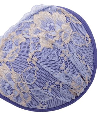 BRADELIS New York 【NuBra / ボリュームアップ】パテッドヌーブラ プリマ  ブラ特有の締めつけがないストレスフリーブラ ロイヤルブルー
