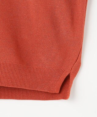 ANY ラメガーターニット オレンジ