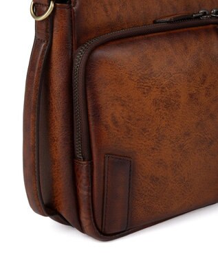 ACE BAGS & LUGGAGE LO HOMME PRESSE アルカイック 本革 日本製 ショルダーバッグ 横型 71883 ロ・オム・プレッセ ブラウン