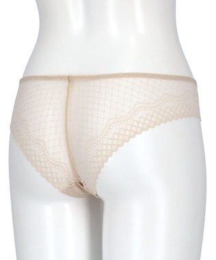 une nana cool 【リニューアル】364ブラ レース ソング Ｔバックショーツ ベージュ